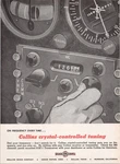 Collins Radio Company 1960 Vintage Print Crystal-controlled Tuning. Fixed Price $12.41.