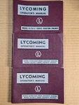 Lot Lycoming Aircraft Engines Manual 0-540-A & B, 0-235-C. Fixed Price $49.00.