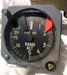 Collins 339H-1 Radio Altimeter Altitude Indicator Part No 522-4114-003. Fixed Price $290.00.
