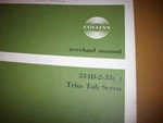 Collins 334D-2-33 Trim Servo Service Manual. Fixed Price $168.55.