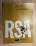 Bendix RSA-7AA1 Fuel Injection Operation & Service Manual. Fixed Price $75.00.