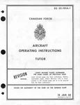 147 Page Caf Canadair CL-41 CT-114 Tutor T-33 Shooting Star Flight Manual On Cd. Fixed Price $19.99.