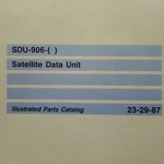 Collins SDU-906 Parts Manual. Fixed Price $165.95.