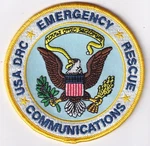 Drc Emergency Rescue Communications Patch Rocket Discontinued Nuclear Commo. Fixed Price $25.00.