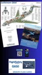 Gulfstream G650 Pilot Initial Study Manuals + Cutaway Poster 12IN X 18IN. Fixed Price $55.00.