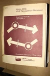 Honeywell Bendix King RNA-26C Vhf Nav Receiver Overhaul/maint Manual. Fixed Price $150.00.