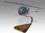 Bell AB-47G Solid Kiln Dried Mahogany Wood Handcrafted Display Model. Fixed Price $289.84.