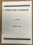 Vintage U.s. Army Cessna Model R172E Operators Manual T-41B 5-1/2" X 7-3/4". Fixed Price $12.75.