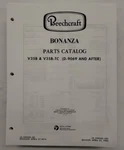 Beech Bonanza & V35B-TC (D-9069 After) Parts Catalog -reproduction. Fixed Price $48.00.