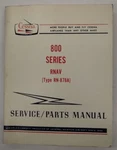 Cessna (type RN-878A) 800 Series Rnav Service/ Parts Manual-original. Fixed Price $28.75.