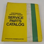 Continental GTSIO-520 Aircraft Engines Service Parts Catalog Dated 1971. Fixed Price $35.99.