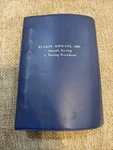 Braniff Airways Pilot Manual DC6 DC7 Electra 707 727 Taxi Procedures Book. Fixed Price $161.99.
