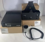 New Motorola Maxtrac D51MJA9JA5AK 36-42 Mhz 60W, HLN9404AR Bracket, HMN1056D Mic. Fixed Price $175.00.