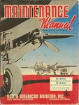 Reprint Wwii B-25C, D Maintenance Manual 1300P B25. Fixed Price $135.00.