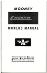 New Mooney Executive Aircraft Operator's Manual P/n M20F. Fixed Price $20.00.
