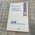 Vtg Beechcraft A24R Musketeer Super Owners Manual. Fixed Price $14.99.