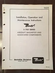 Bendix S-700 Series Magnetos Install, Operation & Maintenance Instructions. Fixed Price $105.27.