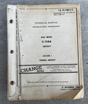 Douglas Aircraft Maintenance Technical Manual 1C-118A- 2-2 Original 60'S. Fixed Price $84.71.