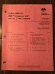 Collins Dme 442 And Ind Install Manual. Fixed Price $100.10.