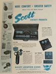 Scott Oxygen Gear Aircraft Magazine Picture 1961 Ad Wall Art Decor. Fixed Price $6.99.