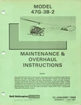 Bell 47G-3B-2 1983 Helicopter Maint & Overhaul Inst's Flight Manual -cd Version. Fixed Price $37.99.