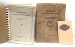 1929 Franklin "one-thirty" & 1930 Forty Car Owner's Instruction Book Manuals. Fixed Price $39.95.