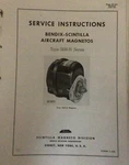 Bendix Aircraft Magneto Type S6N-31 Service Instructions --price Reduced 50%. Fixed Price $9.98.