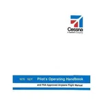 New Cessna 182P Skylane 1976 Pilot's Operating Handbook (D1062-13). Fixed Price $486.00.