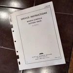 Bendix Scintilla Altitude Valve 10-31173-1 Service Instructions. Fixed Price $73.84.