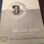 Hamilton Standard Double Acting Governor Overhaul Manual. Fixed Price $119.73.