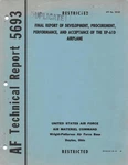 1948 Usaf Northrop XP-61D Development,procurement,performance & Acceptance-cd. Fixed Price $34.99.