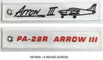 Piper Arrow 3 - PA28R Keychain KEY054. Fixed Price $7.99.
