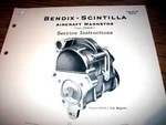 Scintilla Magnetos SF9LN-1 Service Tech Data Booklet. Fixed Price $105.27.