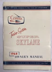 Cessna TP206C Turbo-system Super Skylane 1968 Owner's Manual. Fixed Price $23.00.
