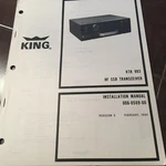 King Ktr 993 Hf Ssb Transceiver Install Manual. Fixed Price $81.59.