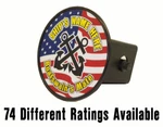 Uss Koelsch De 1049 Round Rating Hitch Cover Military Navy H2. Fixed Price $18.99.