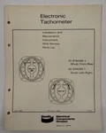 Bendix Electronic Tachometer Installation Maintenance Instructions Service Parts. Fixed Price $13.80.