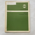 Collins Model 345C-2A Acceleration Sensor Overhaul Manual. Fixed Price $20.70.