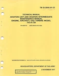 T-63 Turboshaft Aircraft Engine Unit & Intermed Maintenance Flight Manual (cd). Fixed Price $29.99.