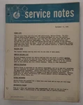 Lear Service Notes & Letters 1951-55-ORIGINALS. Fixed Price $23.00.