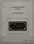 Aero Mechanism Model Am 275 Altitude Alerter Overhaul Manual-copy. Fixed Price $17.25.