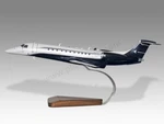 Embraer EMB-135BJ Legacy 650 Abs Jets Handcrafted Solid Wood Display Model. Fixed Price $281.84.