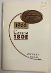 1962 Cessna 180E Owner's Manual Original. Fixed Price $23.00.