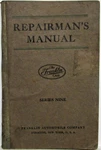1922 Franklin Series Nine Repairmans Manual. Fixed Price $89.00.