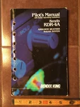 Bendix King RDR-4A Weather Radar Pilot's Guide Manual. Fixed Price $68.97.