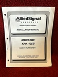 Bendix/king Kra 405B Radar Altimeter Installation Manual P/n 006-10536-0000. Fixed Price $76.49.