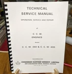 Canadian Curtiss Wright (ccw) 340 400 Snowmobile Engine Service Repair Manual. Fixed Price $34.00.