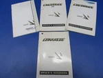 Piper PA-28 PA-24 Original Owner's Handbook Lot Set Of (0124-30). Fixed Price $62.50.
