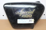 1981 Yamaha XS400 Left Side Cover Panel (YTPU69). Fixed Price $17.95.