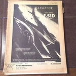 North American F-51D Airplane Flight Handbook Manual. Fixed Price $67.07.